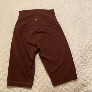 Lululemon align high rise biker shorts size 2
